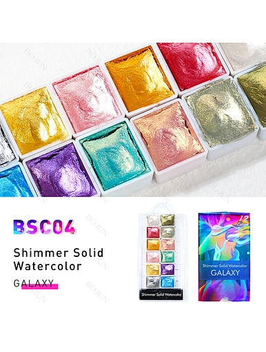 Nail Shimmer Solid Watercolor